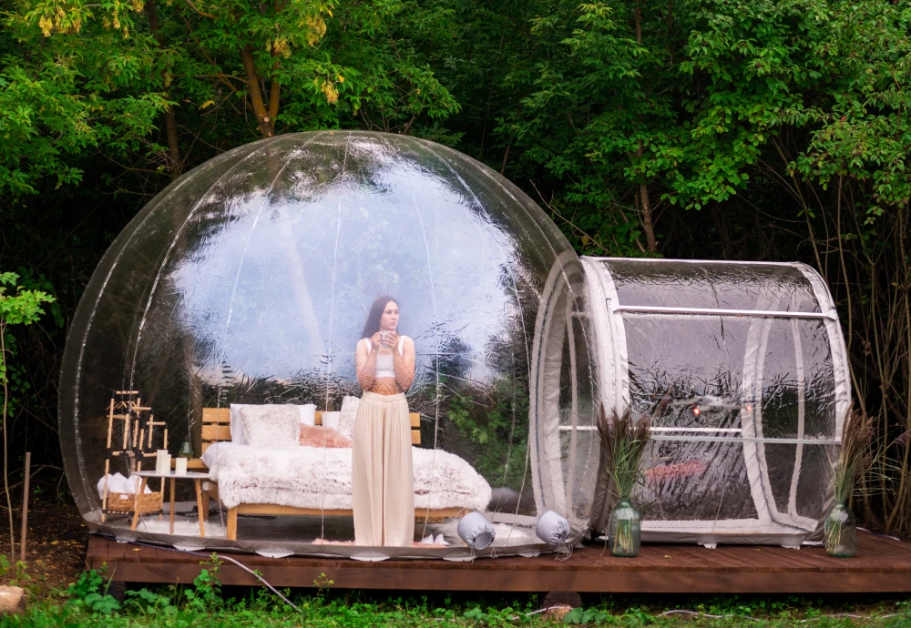 giant inflatable bubble tent